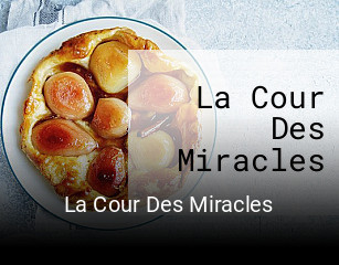 La Cour Des Miracles réservation