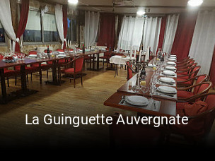 Réserver une table chez La Guinguette Auvergnate maintenant
