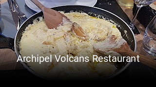 Archipel Volcans Restaurant réservation de table