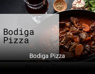Bodiga Pizza réservation en ligne