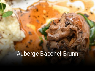 Auberge Baechel-Brunn réservation en ligne