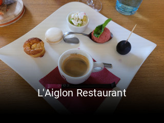L'Aiglon Restaurant réservation de table