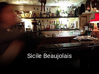 Sicile Beaujolais réservation de table