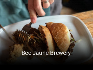 Bec Jaune Brewery réservation de table