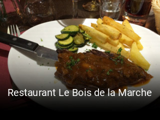Restaurant Le Bois de la Marche réservation en ligne