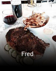 Fred réservation de table