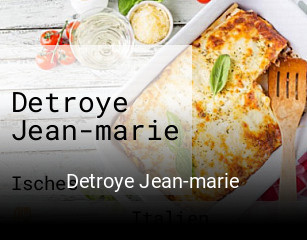 Detroye Jean-marie réservation de table