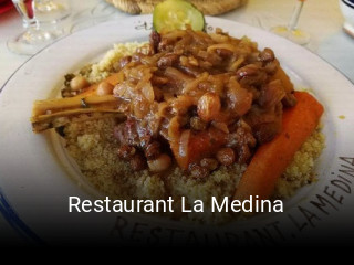 Restaurant La Medina réservation