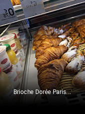 Brioche Dorée Paris Opéra réservation de table