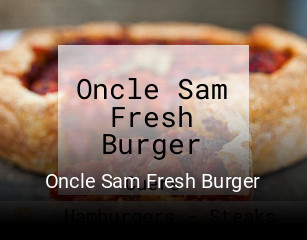 Réserver une table chez Oncle Sam Fresh Burger maintenant