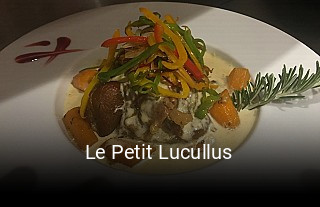 Le Petit Lucullus réservation de table