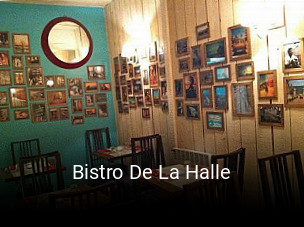 Réserver une table chez Bistro De La Halle maintenant