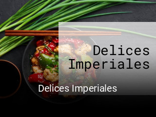 Delices Imperiales réservation de table