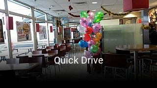 Quick Drive réservation de table