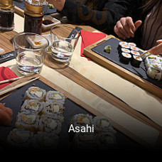 Réserver une table chez Asahi maintenant