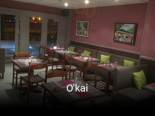 Réserver une table chez O'kai maintenant
