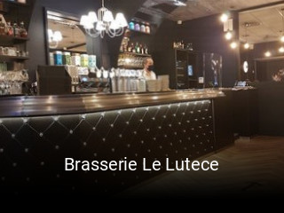 Brasserie Le Lutece réservation