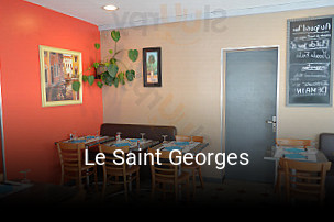 Le Saint Georges réservation de table