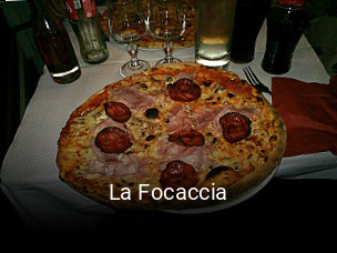 Réserver une table chez La Focaccia maintenant