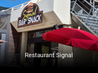Restaurant Signal réservation