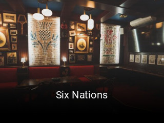 Six Nations réservation de table