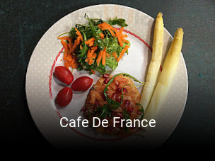 Cafe De France réservation