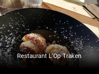 Restaurant L'Op Traken réservation de table