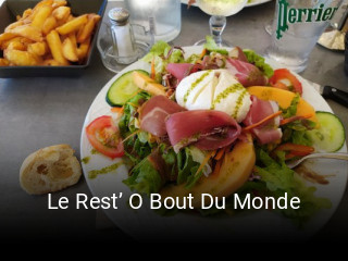 Le Rest’ O Bout Du Monde réservation en ligne