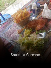 Snack La Garenne réservation de table