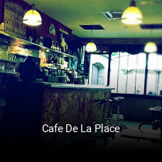 Réserver une table chez Cafe De La Place maintenant