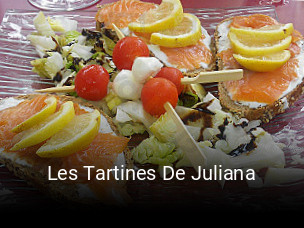 Les Tartines De Juliana réservation de table