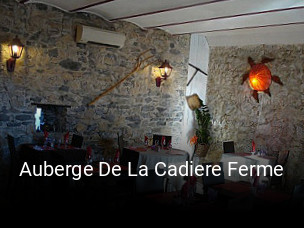 Auberge De La Cadiere Ferme réservation