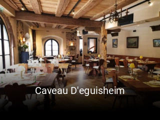 Caveau D'eguisheim réservation de table