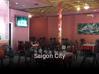 Saigon City réservation de table