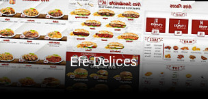 Efe Delices réservation en ligne