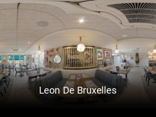 Réserver une table chez Leon De Bruxelles maintenant