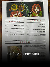 Café Le Glacier Matthias Le Boulou France réservation de table