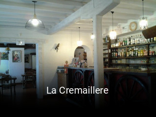 Réserver une table chez La Cremaillere maintenant