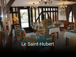 Le Saint-Hubert réservation de table