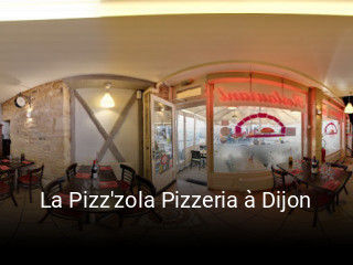 La Pizz'zola Pizzeria à Dijon réservation