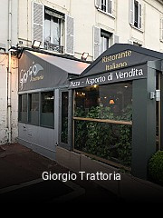 Giorgio Trattoria réservation de table