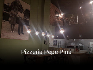 Pizzeria Pepe Pina réservation de table