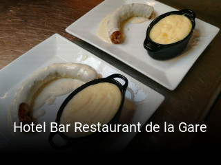 Réserver une table chez Hotel Bar Restaurant de la Gare maintenant