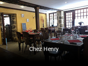Chez Henry réservation de table