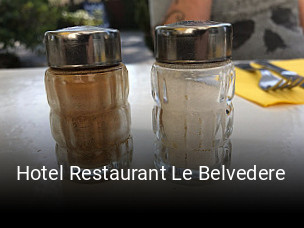 Hotel Restaurant Le Belvedere réservation