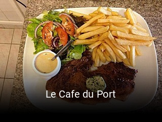 Le Cafe du Port réservation de table