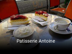 Patisserie Antoine réservation de table