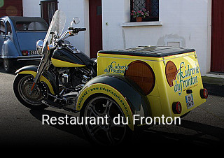 Restaurant du Fronton réservation de table