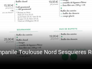 Campanile Toulouse Nord Sesquieres Restaurant réservation en ligne