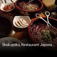Shokuyoku, Restaurant Japonais réservation de table
